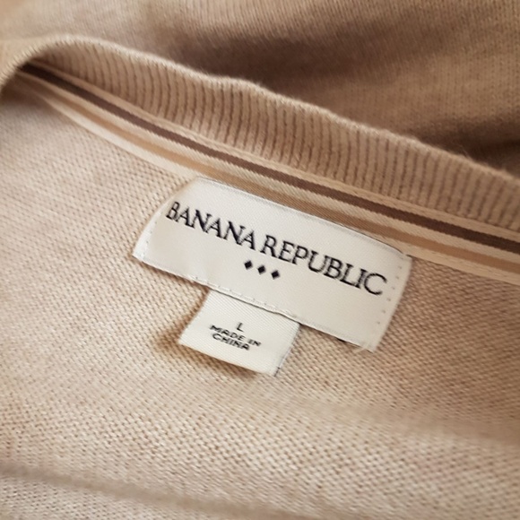 Banana Republic Men's Cotton Long Sleeve Sweater L - Picture 6 of 6